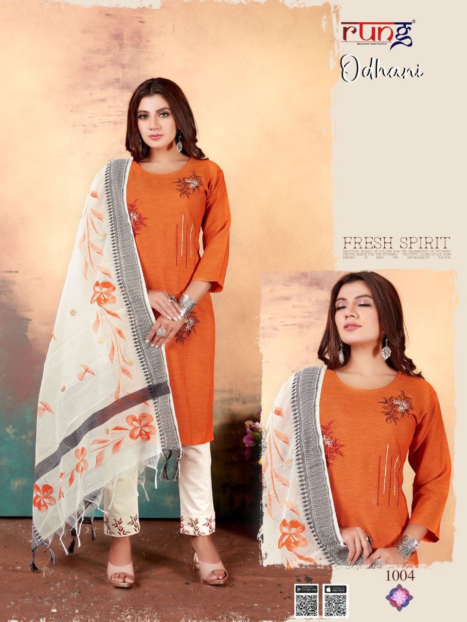 Rung Odhani Festive Wear Heavy Designer Fancy Ready Made Collection